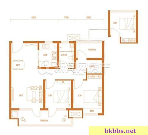 李沧发力城市更新 总170万起置业地铁旁89㎡套三