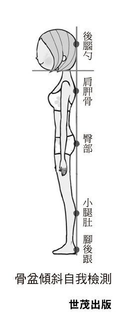 骨盆倾斜自我检测