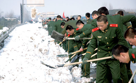 中国历史上最大暴雪是哪一年1