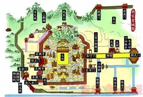 宋代的东京和临安两座城市标志着我国古代最早的建制城市的出现