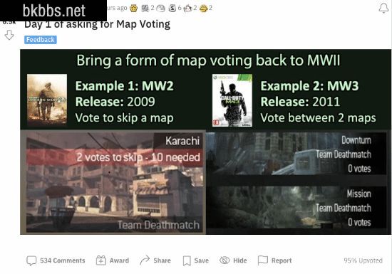 拒绝阴间图！《COD19》玩家呼吁加入地图投票功能