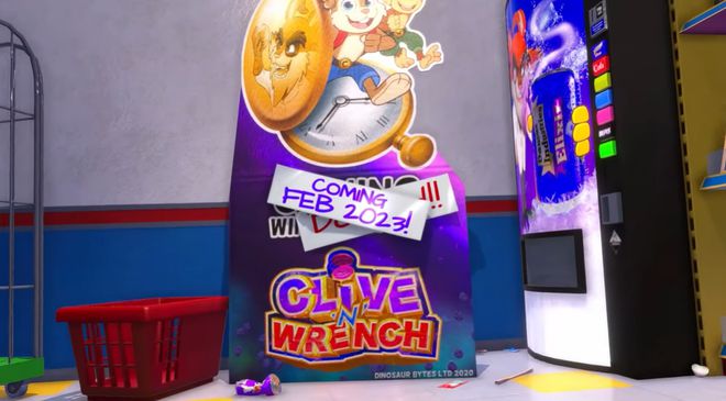 3D跳台游戏《Clive 'N' Wrench》发售日公布，预告片放出