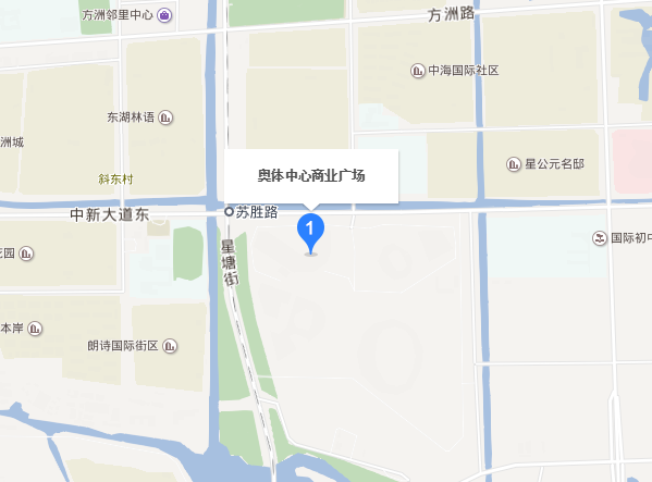 苏州奥体广场在哪里？怎么去？