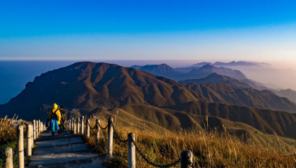 2022年武功山10月份山上温度多少3