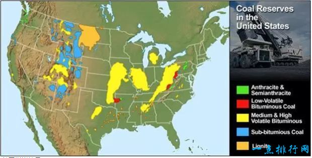 美国煤炭储量