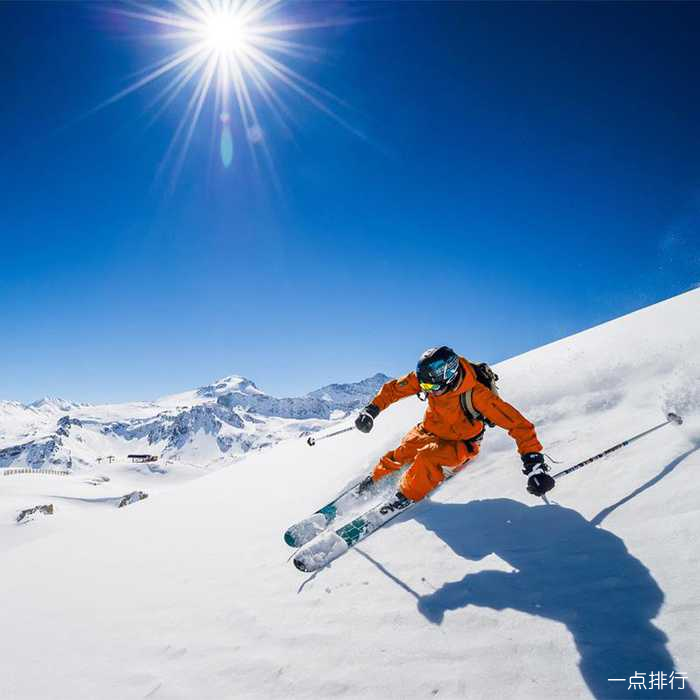 中国十大滑雪胜地排行榜