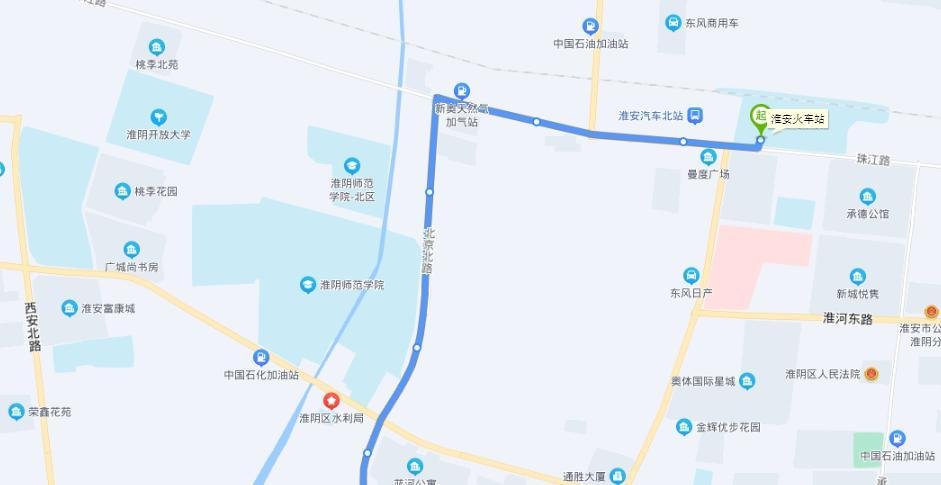 2022淮安关于拟调整市区公交12路等12条线路公示