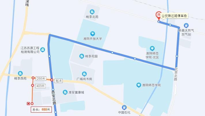 2022淮安关于拟调整市区公交12路等12条线路公示