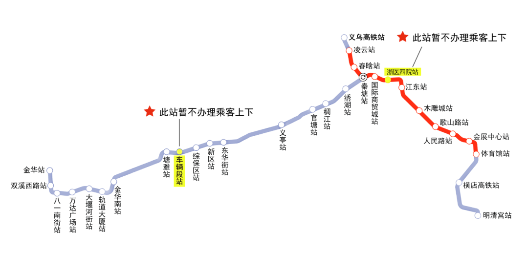 金华轨道交通义东线免费试乘通知