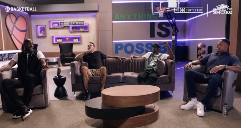 加内特和库里 库里心目中历史前五的球员