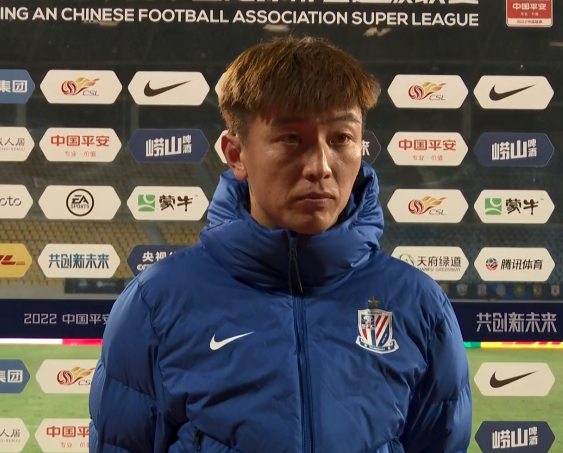 杨旭:全华班打四外援踢出了精彩的比赛,为兄弟们而自豪