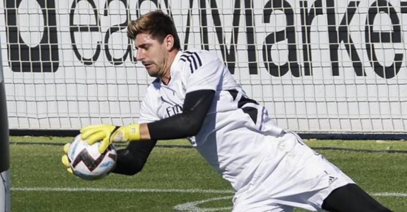 库尔图瓦坐骨神经痛未好转,国家德比出战巴萨成疑