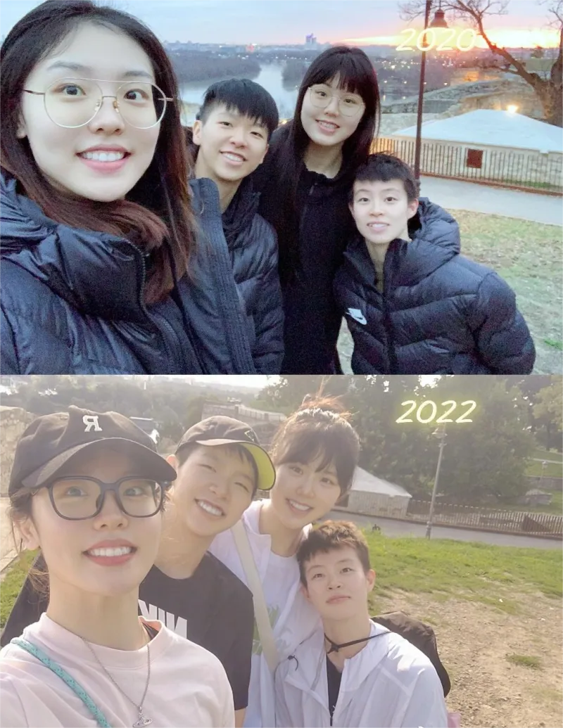 故地重游!张茹晒出图集:两年时间,但我们可不止两年