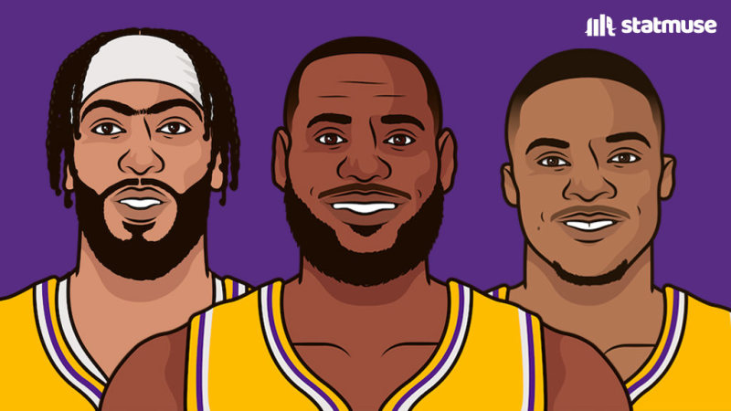 湖人两人缺阵板凳两人爆发!