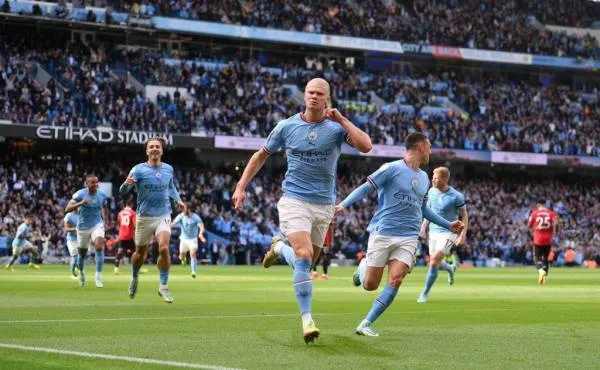 降维打击!哈兰德14球领跑英超射手榜;第二凯恩7球