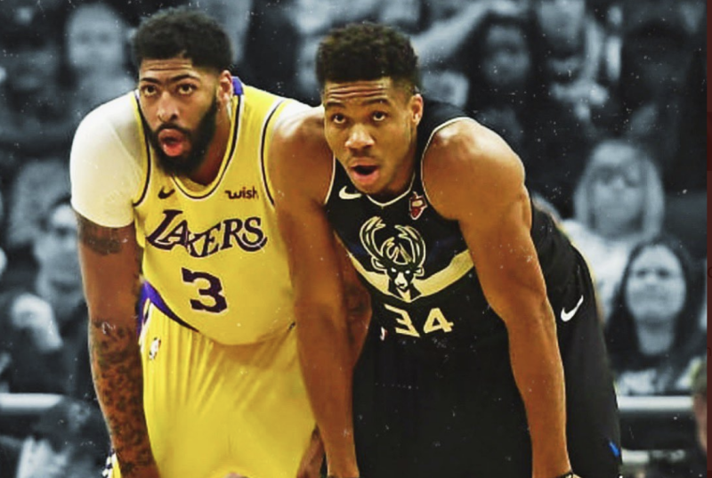 字母哥今日得到34分,在生涯得分榜上超越安东尼