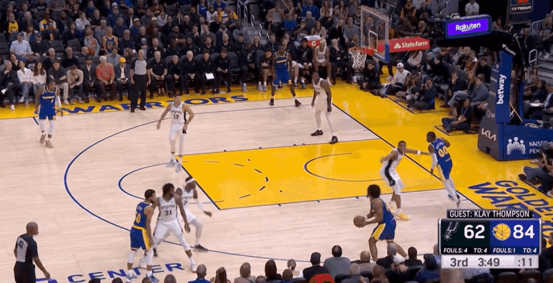 麦迪在詹姆斯面前连中8个三分 雷阿伦三分前詹姆斯