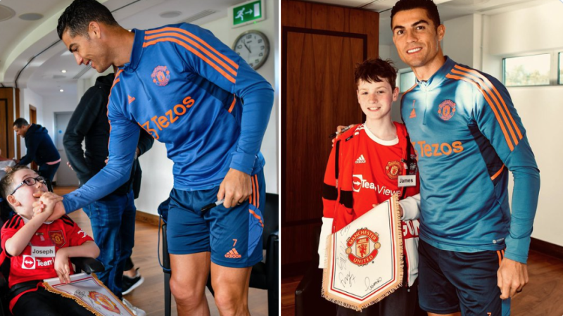 c罗公益活动,c罗 曼联球迷