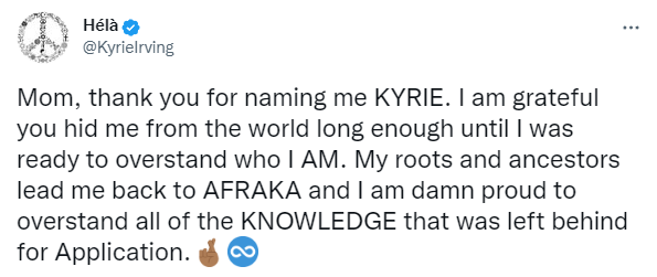 凯里欧文名字英语怎么写 凯里欧文的全名