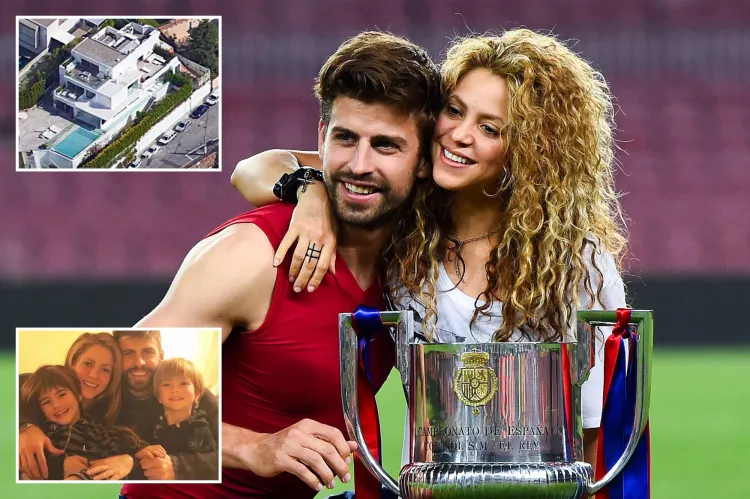 皮克夏奇拉将巴塞罗那价值1200万镑的豪宅出售,房子共五层